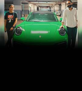 Actors Fahadh Faasil And Nazriya Nazim Bring Home This New Porsche Car 