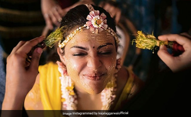 How Beautiful Is This Pic Of Bride-To-Be Kajal Aggarwal From Her <I>Haldi</i> Ceremony? Very