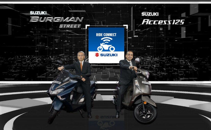 Suzuki's Bluetooth Enabled Access 125 And Burgman Street Launched; Prices Start At Rs. 77,700