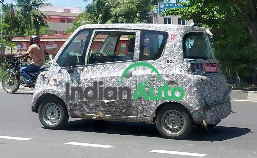 Mahindra Atom Electric Quadricycle Spotted Testing
