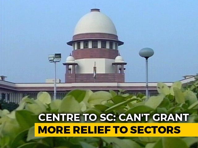 "Can't Add More Relief": Centre To Top Court On Loan Moratorium Interest