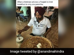 Anand Mahindra Tweets Pic Of 'Pehelwan Parantha' And Netizens Are Loving It Anand Mahindra Tweets Pic Of 'Pehelwan Parantha' And Netizens Are Loving It