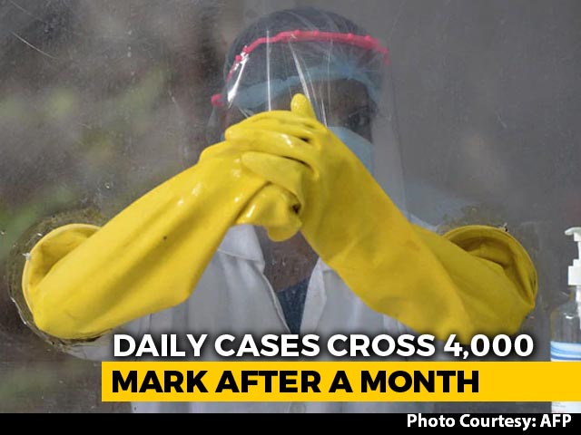 Delhi's Covid Spike Hits 4,000 Amid Nationwide Decline In Daily Cases