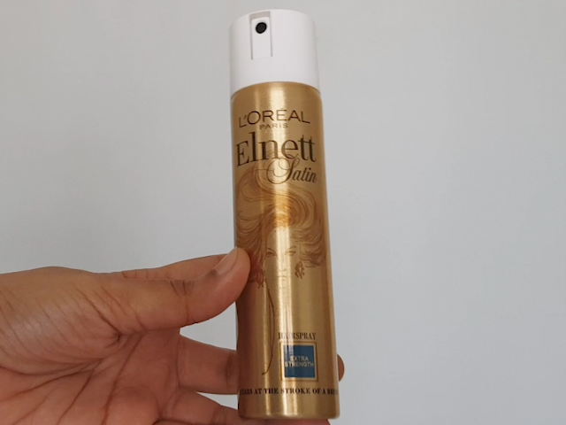 Hair Review: L'Oreal Paris Elnett Satin Hairspray