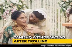 "Deeply Saddened By Stirring Of Emotions": Tanishq Responds To Trolled Ad "Deeply Saddened By Stirring Of Emotions": Tanishq Responds To Trolled Ad
