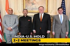 At India-US '2+2' Talks, Key Defence Agreement Expected Before US Polls At India-US '2+2' Talks, Key Defence Agreement Expected Before US Polls