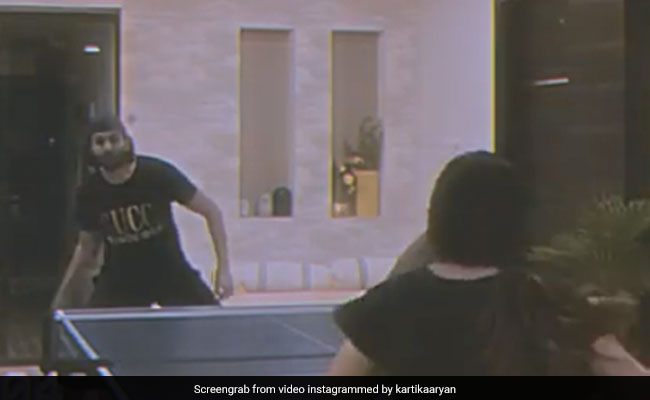 Kartik Aaryan Loses A Table Tennis Match To Sister Kritika. His ROFL Reason