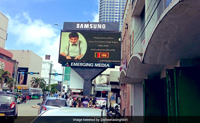 सुशांत सिंह राजपूत के लिए श्रीलंका में लगी बड़ी-बड़ी होर्डिंग, तो बहन श्वेता सिंह कीर्ति ने कहा, थैंक्यू श्रीलंका...