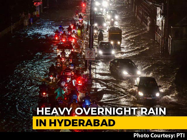 More Heavy Rain In Parts Of Hyderabad Days After Deadly Downpour