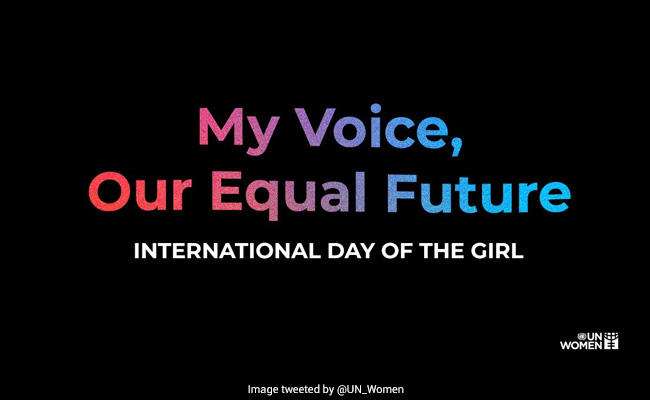 International Day Of The Girl Child: "Help Girls Realise Their Dreams"