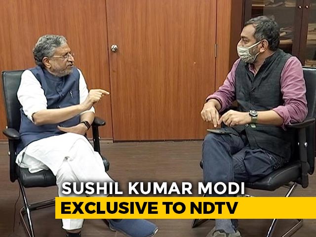 Nitish Kumar To Be Chief Minister Even If BJP Wins More Seats: Sushil Modi