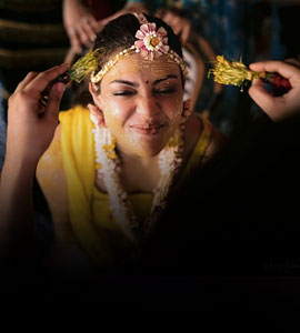 How Beautiful Is This Pic Of Kajal Aggarwal From Her Haldi Ceremony? Very