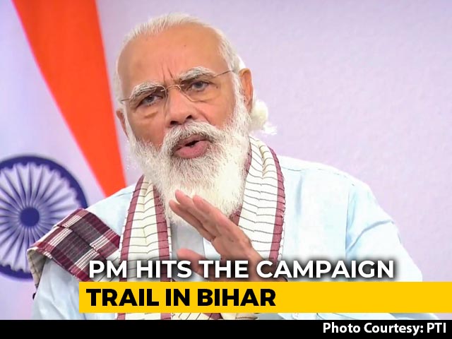 PM Modi To Begin Bihar Campaign Today