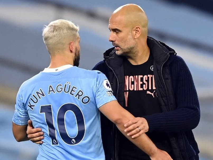 Sergio Aguero Won't Be Rushed Back, Says Manchester City Boss Pep Guardiola