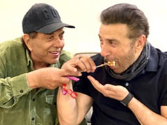 Inside Sunny Deol's Birthday Festivities With Dad Dharmendra. See Pics Inside Sunny Deol's Birthday Festivities With Dad Dharmendra. See Pics