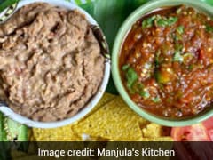 Watch: How To Make Mexican Fried Beans And Salsa Without Onion And Garlic Watch: How To Make Mexican Fried Beans And Salsa Without Onion And Garlic
