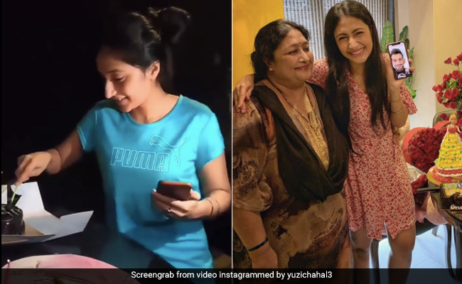 धनाश्री ने केक काटते हुए यूं किया डांस, युजवेंद्र चहल की मंगेतर के बर्थडे सेलिब्रेशन की Videos और Photos Viral