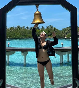 Just A Pic Of Taapsee Pannu 'Ringing Out The Bad Times' In Maldives Just A Pic Of Taapsee Pannu 'Ringing Out The Bad Times' In Maldives