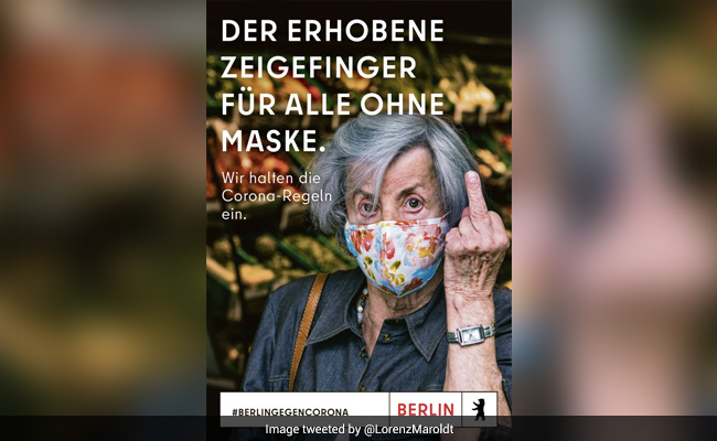 Berlin Flips Off Mask Rule Breakers In Controversial Tourism Ad