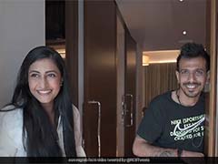 Watch: How Chahal Reacted To Fiancee Dhanashree's Surprise Before Match