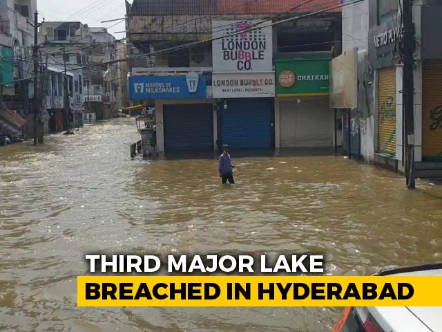 Hyderabad Battered By Heavy Rain; Flooding In Several Areas