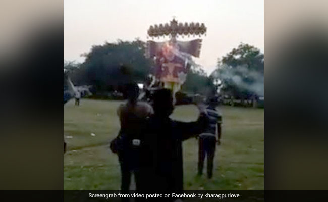 Trinamool MLA's Defence As Video Of Thousands At Dussehra Event Is Viral