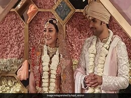 Kajal Aggarwal And Gautam Kitchlu Are Now Married. Pics From Their Fairytale Wedding Kajal Aggarwal And Gautam Kitchlu Are Now Married. Pics From Their Fairytale Wedding