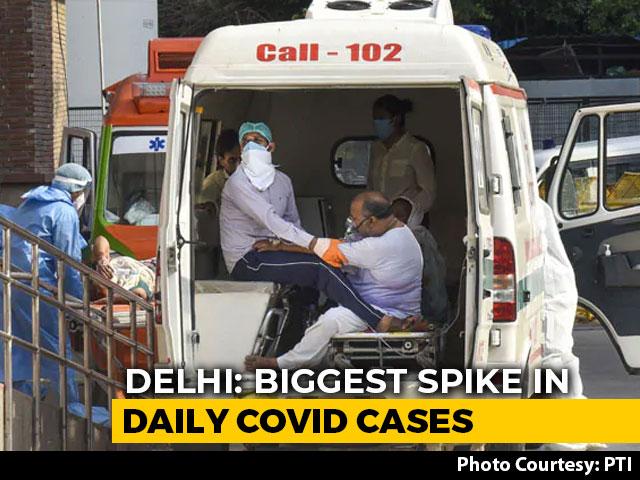 At 4,853, Delhi Records Its Highest Single-Day Coronavirus Cases