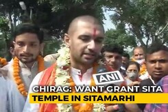 Chirag Paswan's Nod To Ram Temple Supporters: "One For Sita In Bihar" Chirag Paswan's Nod To Ram Temple Supporters: "One For Sita In Bihar"