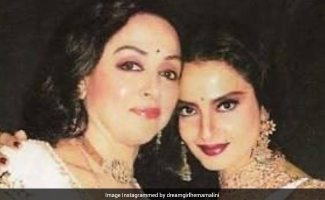 Hema Malini's Birthday Wish For "Good Friend" Rekha Came Gift-Wrapped Like This