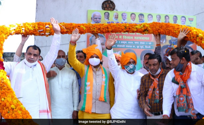 Delhi BJP To Hold Tractor Rallies To Counter Opposition Attack On Farm Laws