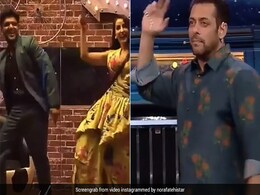 'नाच मेरी रानी' पर ऐसा थिरके नोरा फतेही और गुरु रंधावा, उन्हें देख सलमान खान भी लगे नाचने- देखें Video 'नाच मेरी रानी' पर ऐसा थिरके नोरा फतेही और गुरु रंधावा, उन्हें देख सलमान खान भी लगे नाचने- देखें Video
