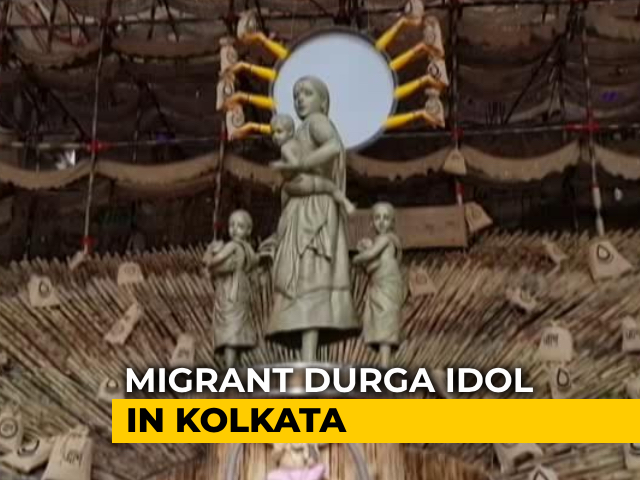 Kolkata Durga Puja Pandal To Worship Migrant Mother As Goddess