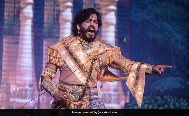 अयोध्या की रामलीला में 'भरत' बने सांसद रवि किशन, Tweet कर कही ये बात