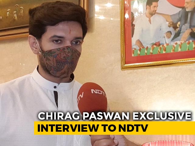 "Nitish Kumar Doesn't Listen To Colleagues": Chirag Paswan To NDTV