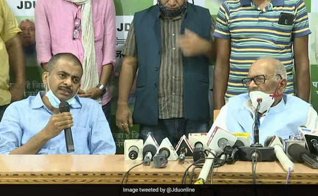 Raghuvansh Singh's Son Joins JD(U) Ahead Of Bihar Polls