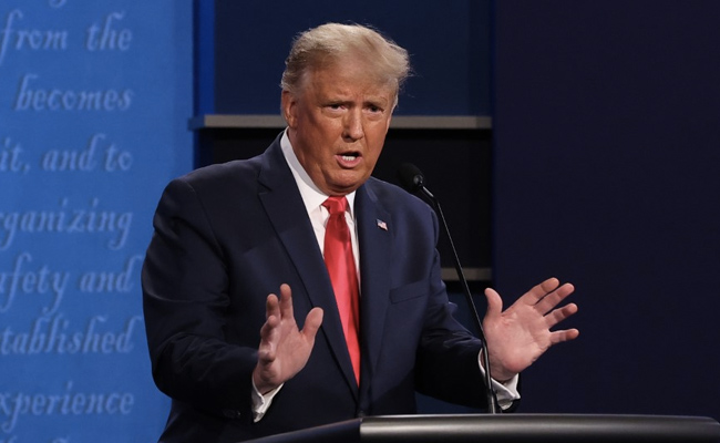 "Giving Up" On Virus, Says Biden As Trump Derides Doctors Amid Covid Surge