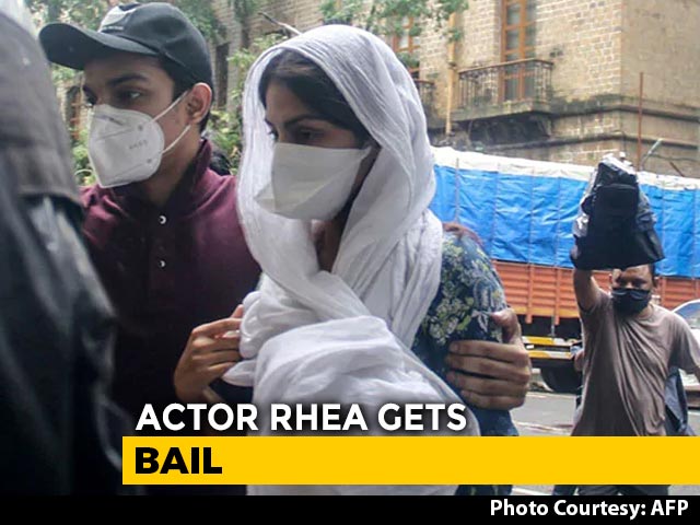 5 Bail Conditions For Rhea Chakraborty In Drugs Case