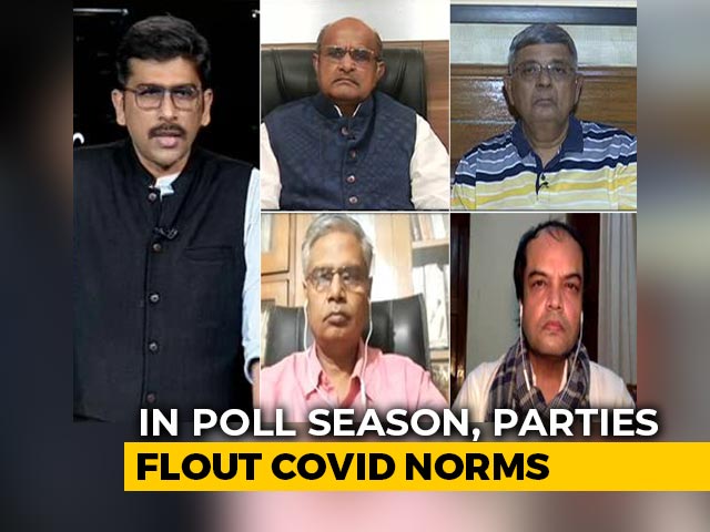 Political Parties Continue To Flout Covid Rules Ahead Of Bihar Elections