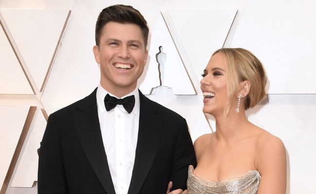 Actress Scarlett Johansson Marries Comedian Colin Jost In An Intimate Ceremony