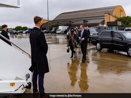 "Wheels Up," Says Mike Pompeo As He Leaves For India For 2+2 Talks "Wheels Up," Says Mike Pompeo As He Leaves For India For 2+2 Talks