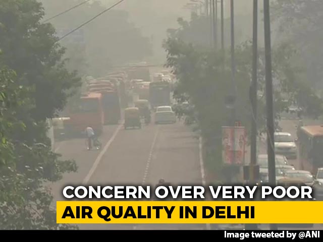 Delhi's Air Quality Remains "Very Poor", Will Deteriorate Further In 2 Days