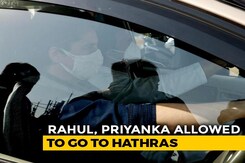 Rahul Gandhi, Priyanka Enter UP, En Route Hathras To Meet Victim's Family Rahul Gandhi, Priyanka Enter UP, En Route Hathras To Meet Victim's Family