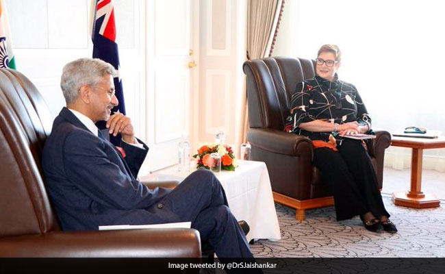 Foreign Minister S Jaishankar Meets Australian Counterpart Marise Payne In Tokyo