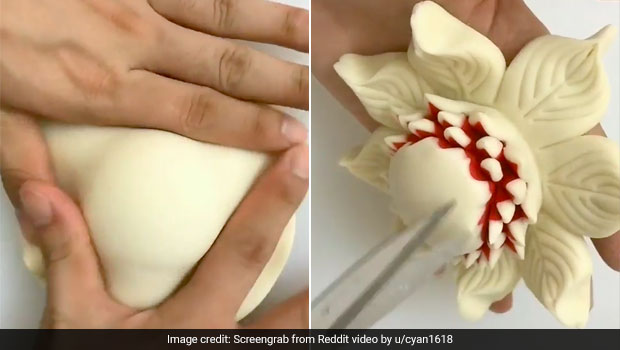 Watch: Satisfying Video Of 'Flower Dough' Being Made Is A Hit With Netizens