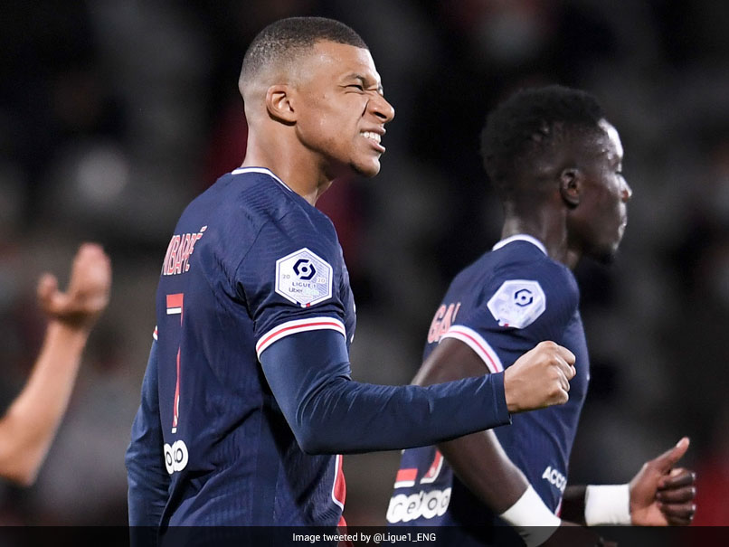 Ligue 1: Tireless Kylian Mbappe Sends PSG Top With Brace At Nimes