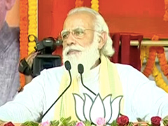 PM Modi Holds First Election Rally Since COVID-19 Outbreak