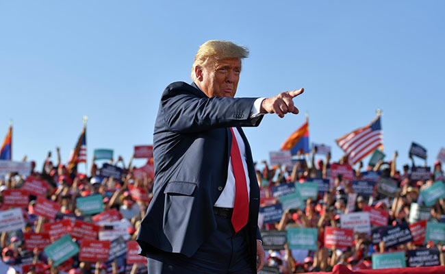 Twitter Flags Donald Trump Tweet On Mail-In Ballots Over "Disputed" Content