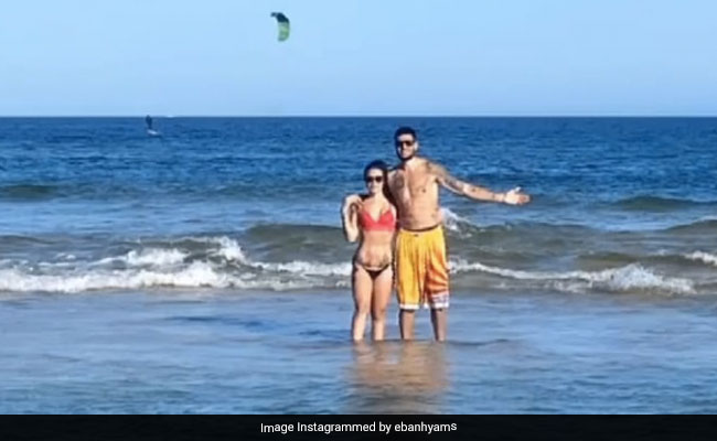 Pic From Krishna Shroff And Eban Hyams' Beach Outing Is Couple Goals