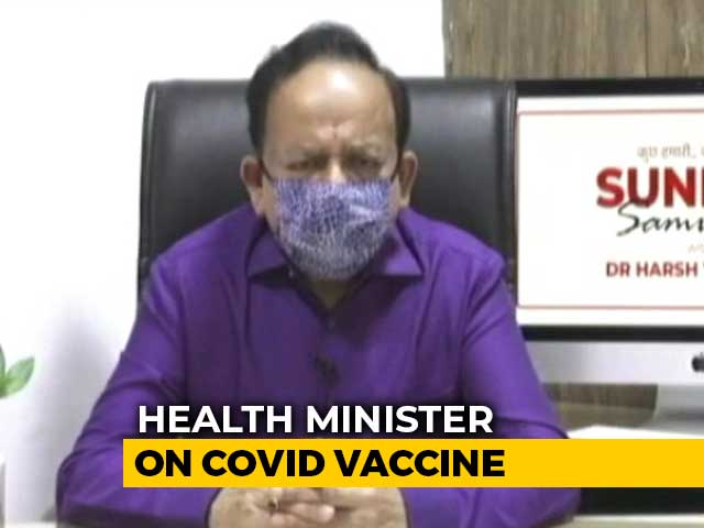 "Plan To Cover 25 Crore By Next July": Health Minister On Covid Vaccine